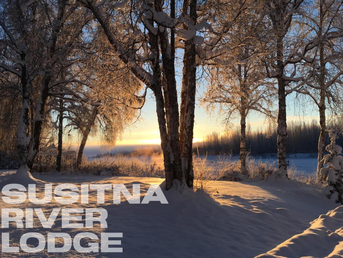 Susitna River Lodging, Backwoods Cabins Talkeetna Extérieur photo